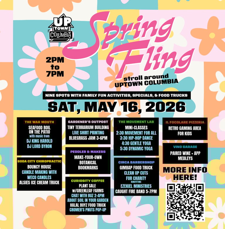 events columbia sc may 16 2026 