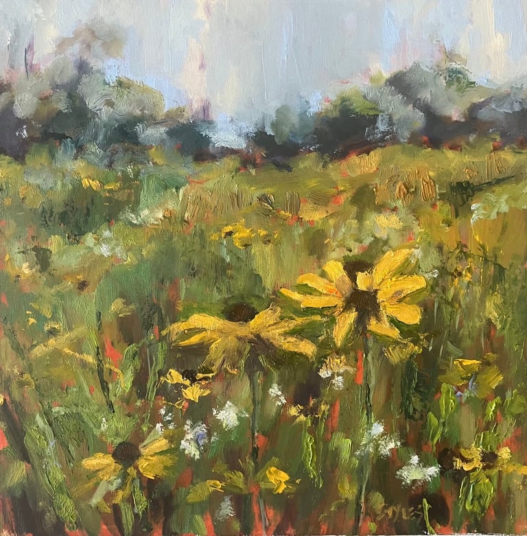 Not Sue - Painting by Catherine Bagnell-Styles