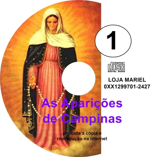 CD As Aparições em Campinas 1