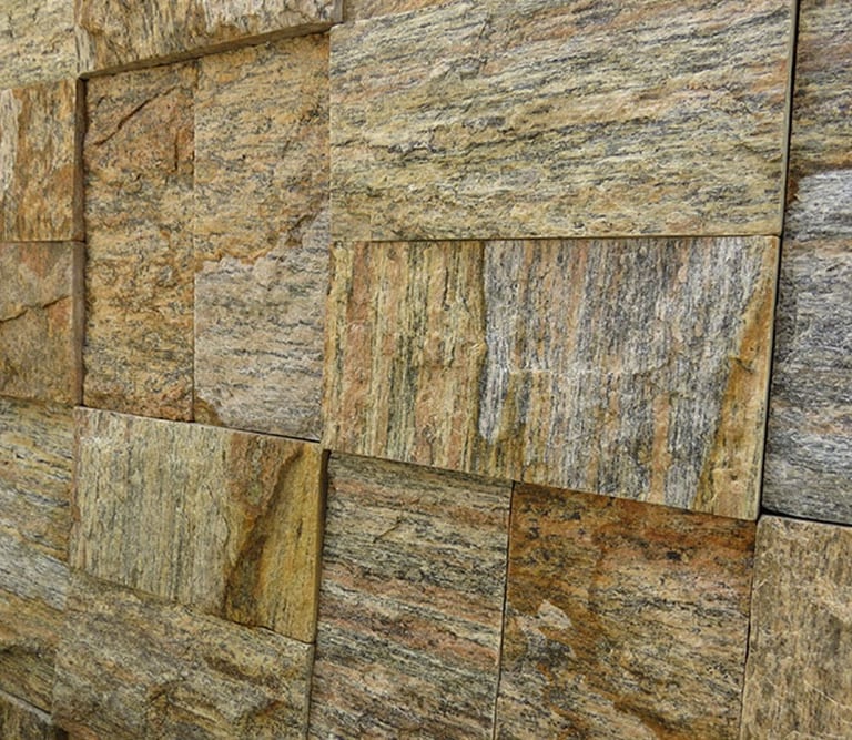 Pedra Madeira Amarelo