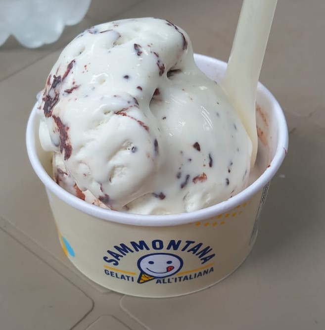 Eis von Sammontana Gruvi