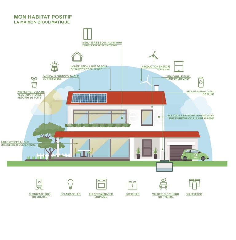 maison éco-friendly écologique