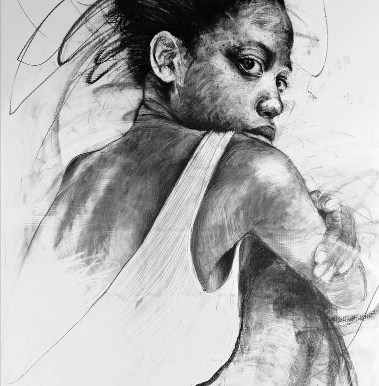 atelier 111Days dessin Peggy Viallat