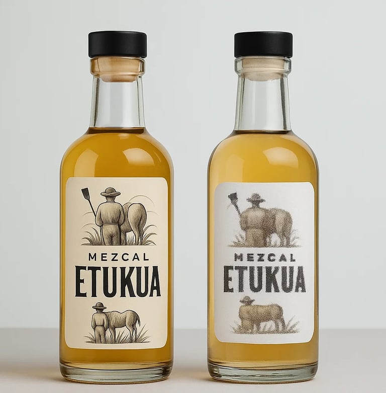 Comparacion de aromas y formas 