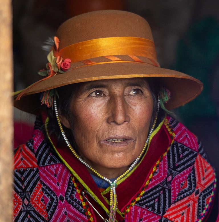 Qeros Andean Portrait Photography 