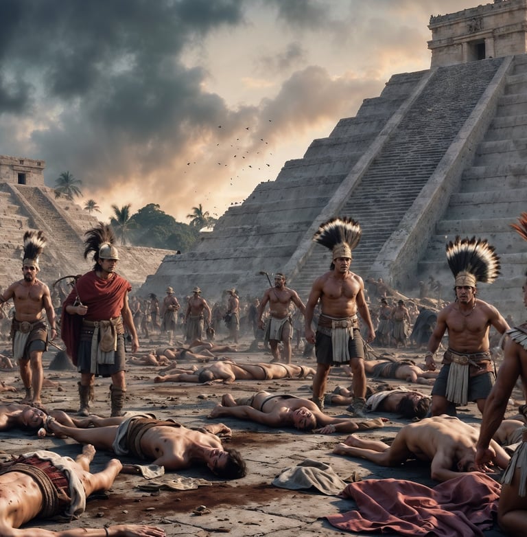 Smallpox ravages the Aztecs