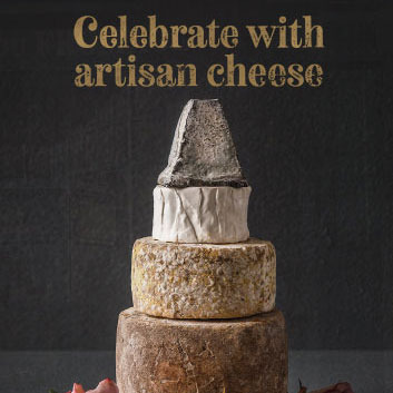 Brand design for a cheese shop called L'Affinage