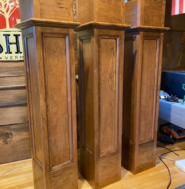 Custom wood posts 