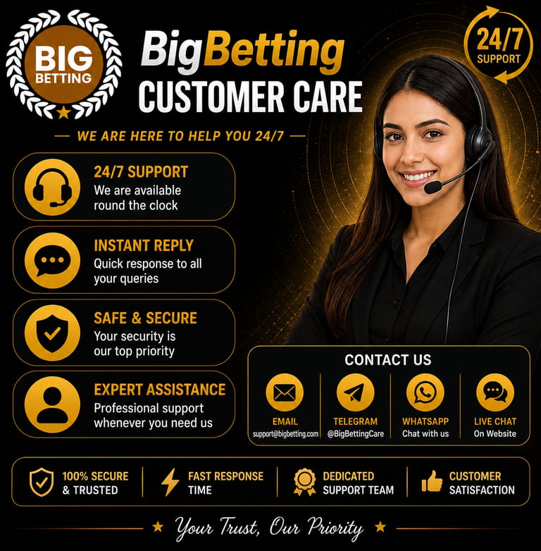 BigBetting Customer Care