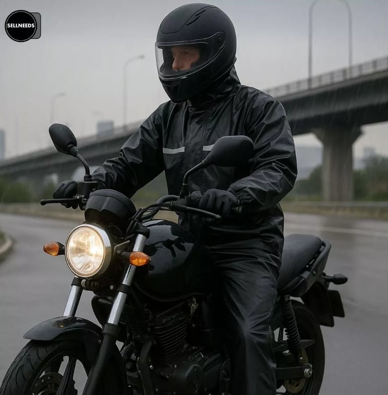 Conjunto de Capa de Chuva Impermeáve
