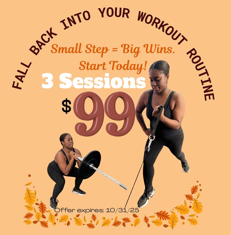 Personal Training gym Long island Fall Sale