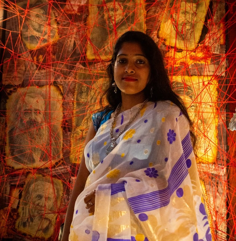 a woman in a sari sari sari sari sari sari