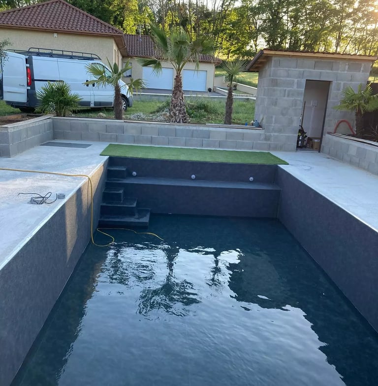 PVC armé piscine