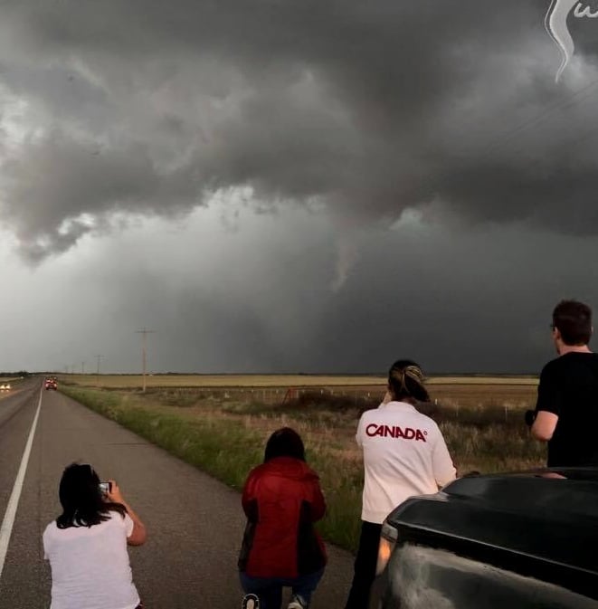 Storm chasing tours