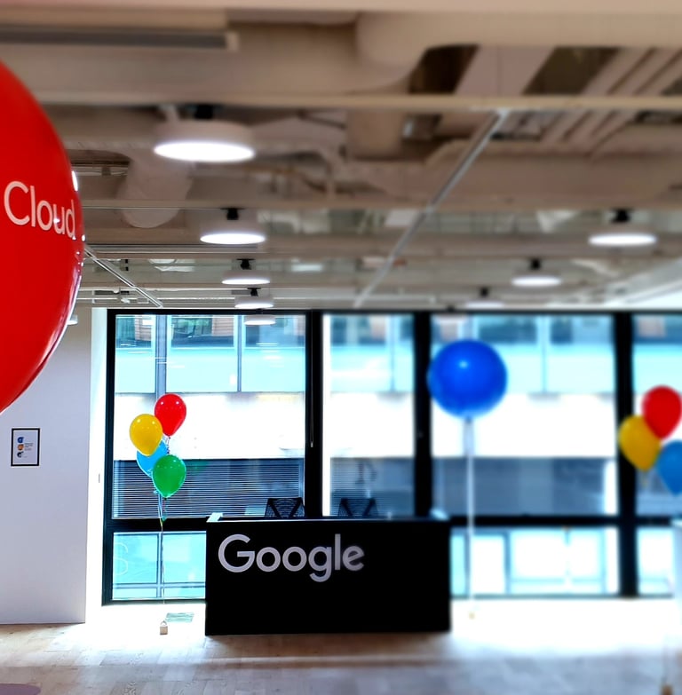 google balloons