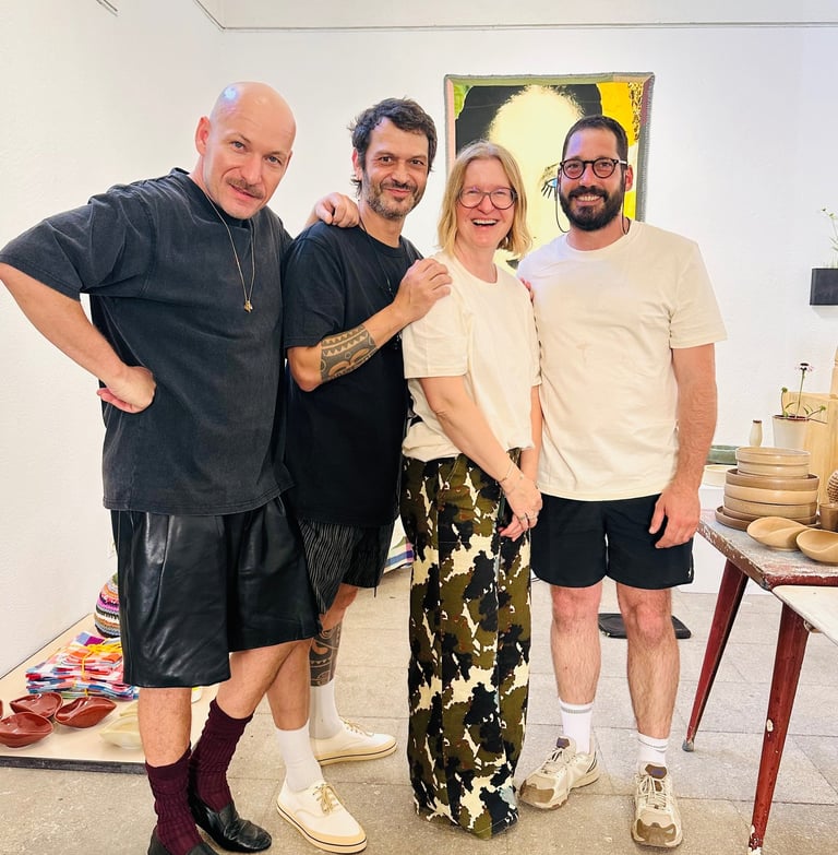 Karim Rahman, Frédéric Duarte, Ikou Tcshüss, Thomas Petit ©16mag