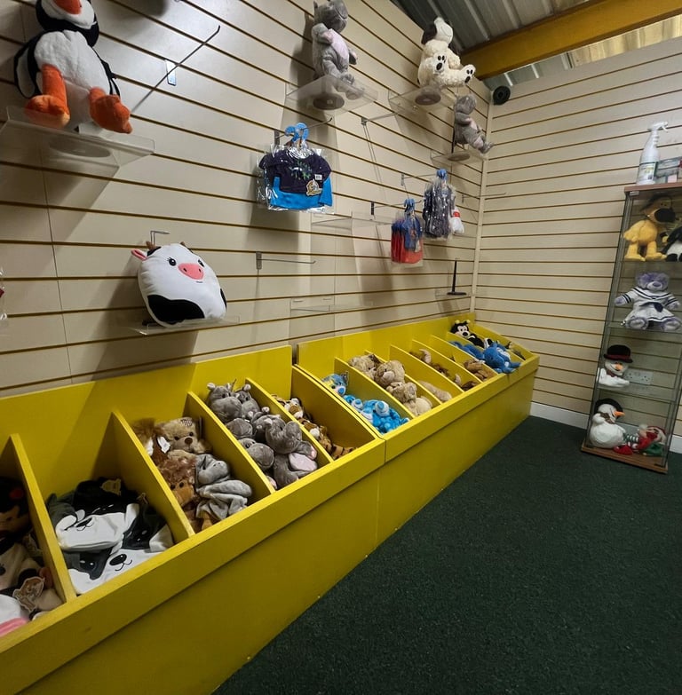 Lots of Bear Options at Runaround Soft Play