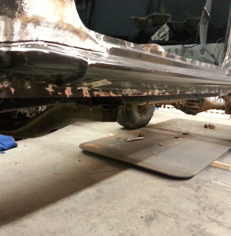 rocker replacement Rust repair. Rust repair Okotoks.