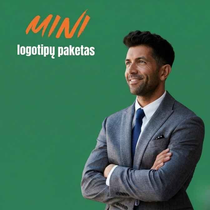 Logotipų kūrimas - Paketas MINI