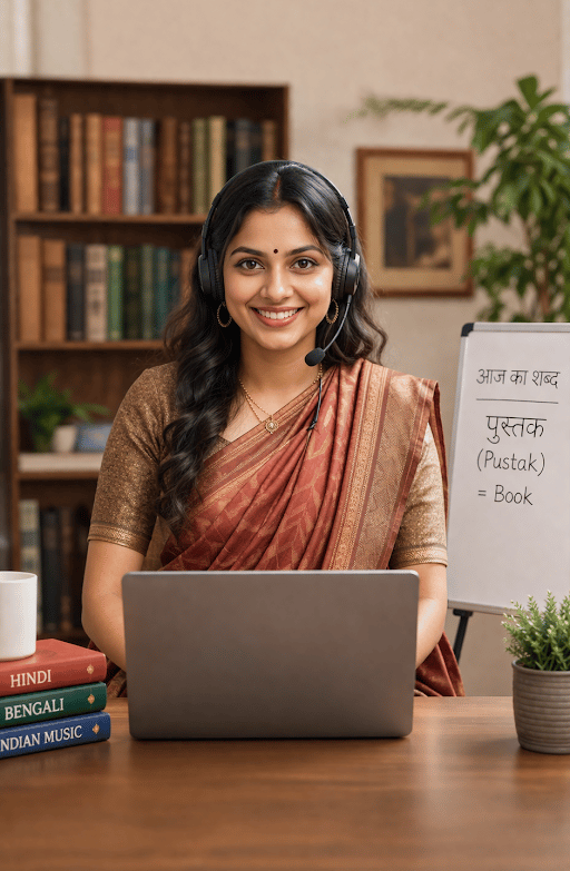 Talkingbees native bengali hindi tutor