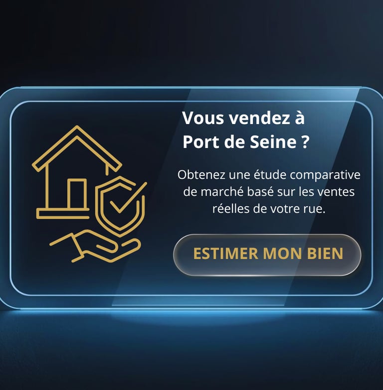 Vendre immobilier port de seine