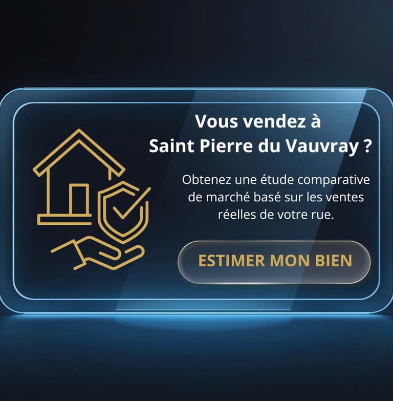 Vendre immobilier Saint Pierre du Vauvray