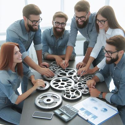 Example of Team efficiency with Machanical parts