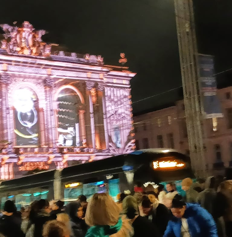 Son et Lumière , L'Opéra , Montpellier