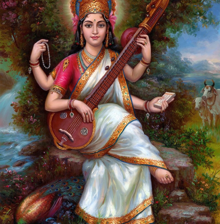 Goddess Saraswati