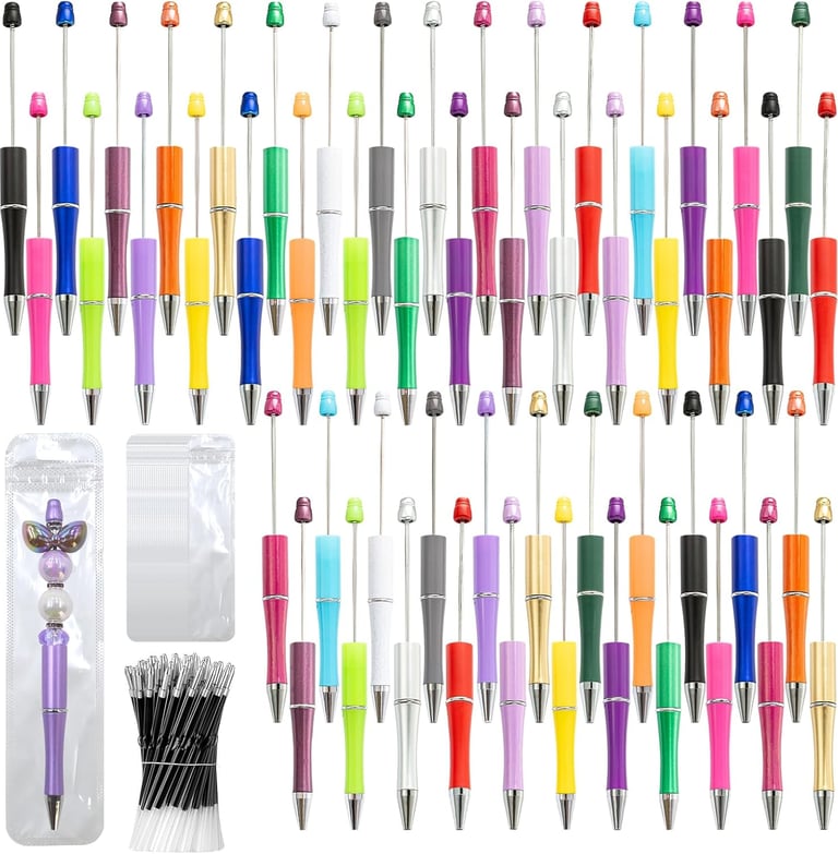 Metallic Beadable Pen