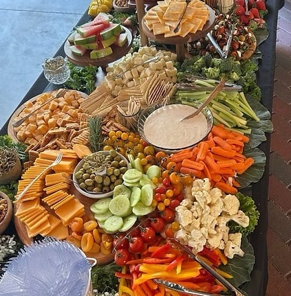 table of food