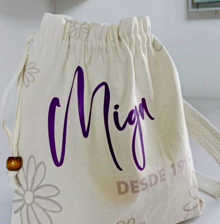 Bolso manos libres estampado