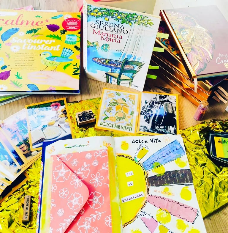Atelier bibliothérapie créatif bien-être art-thérapie caen