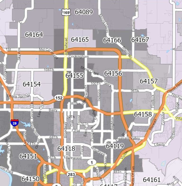 kansas-city-northland-pet-waste-removal-service-area-map