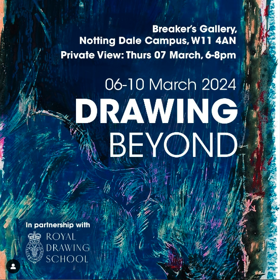 Drawing Beyond exhibition poster