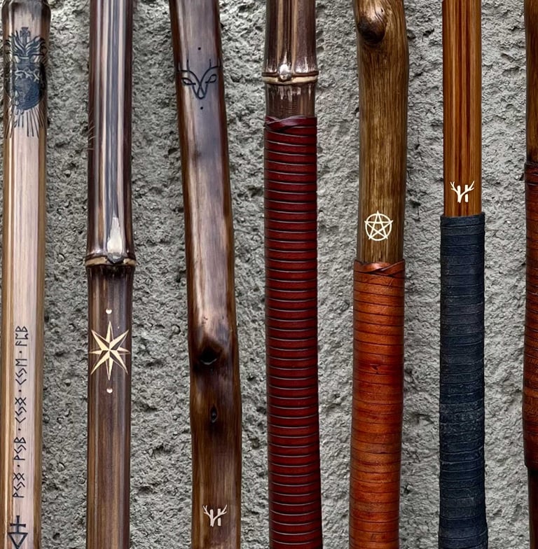 Pascal Fromont, créateur de bâtons de marche, L'Homme Vert