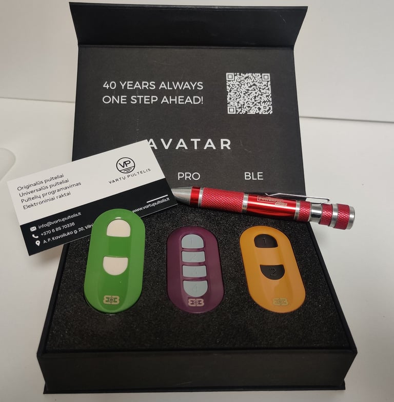 Avatar BeB — универсальный пульт для ворот