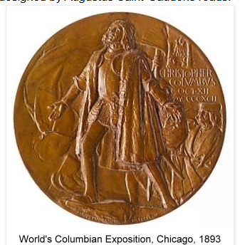 Bronze medal picture courtesy Illinois History Journal
