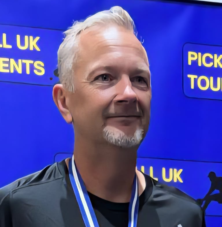 Peter Masters Pickleball Coach Kent UK | Pickihub.com