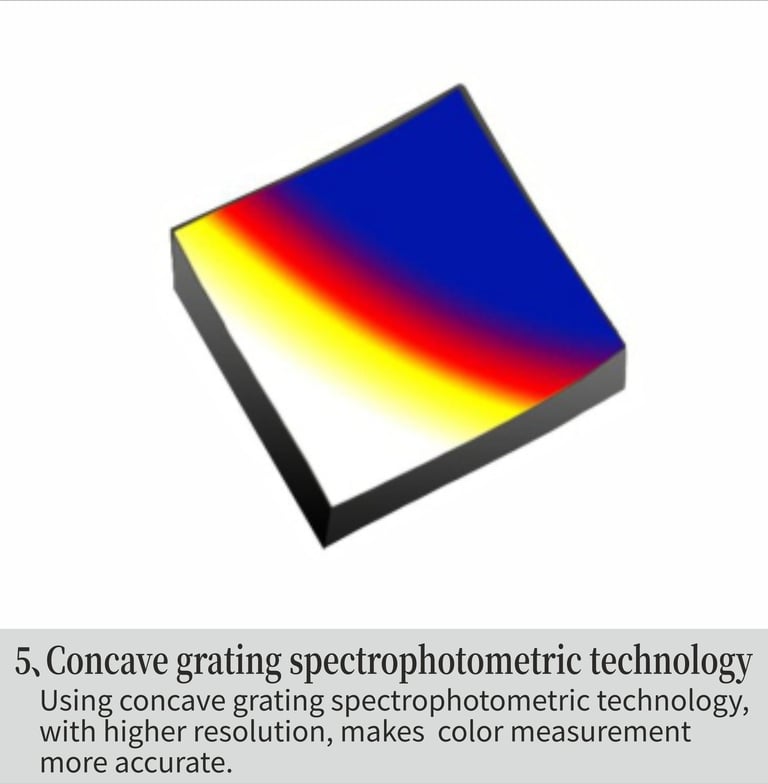 a square shaped object with a colorful colored background