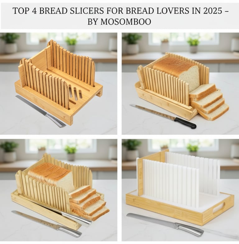 Top 4 Bread Slicers for Bread Lovers in 2025 – By Mosomboo