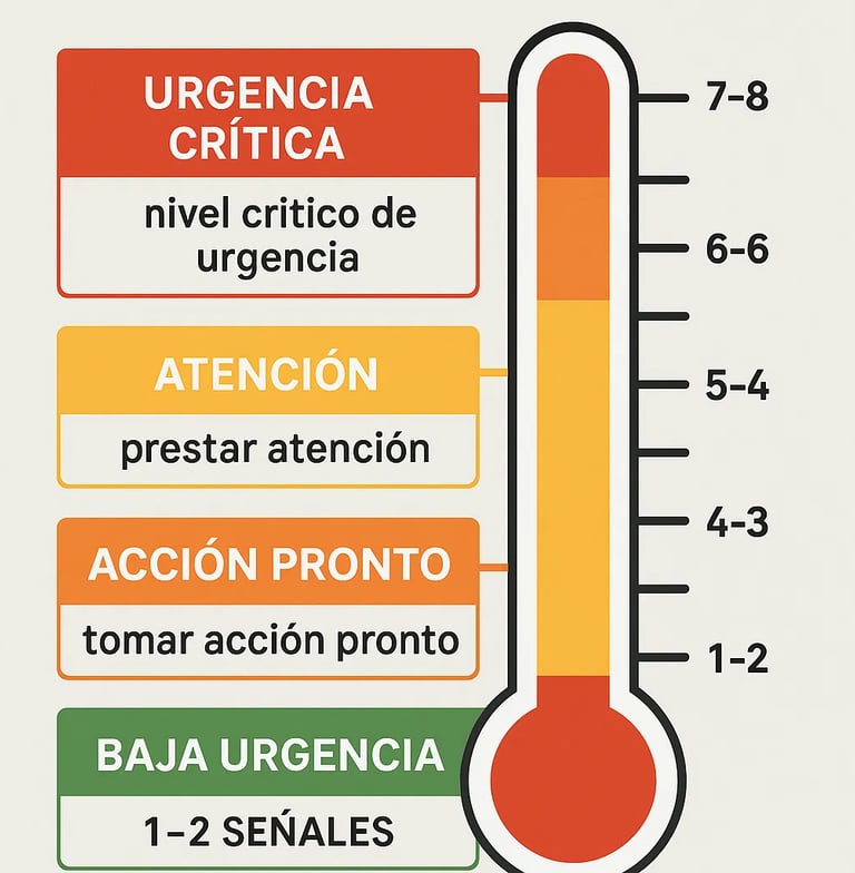 termometro urgencia transformacion digital negocios señales
