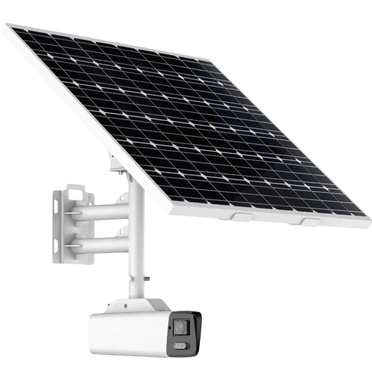 caméra 4g avec panneau solaire
