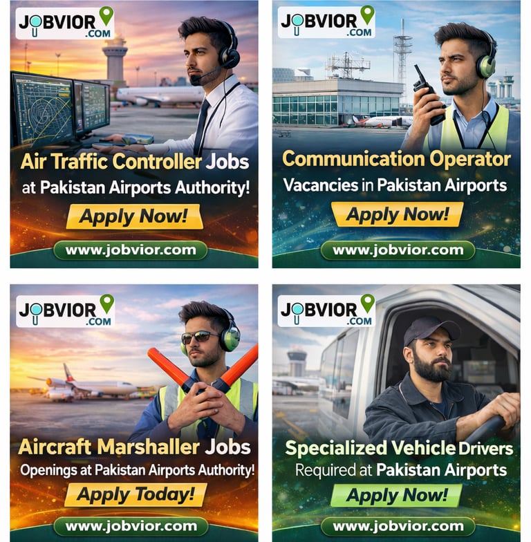 Pakistan Airports Authority PAA Jobs 2026 official advertisement for Assistant Grade-II ATC, Communi