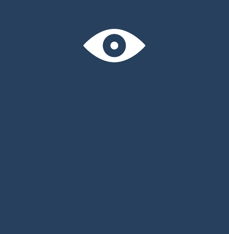 a blue and white eyeball with a white eyeball