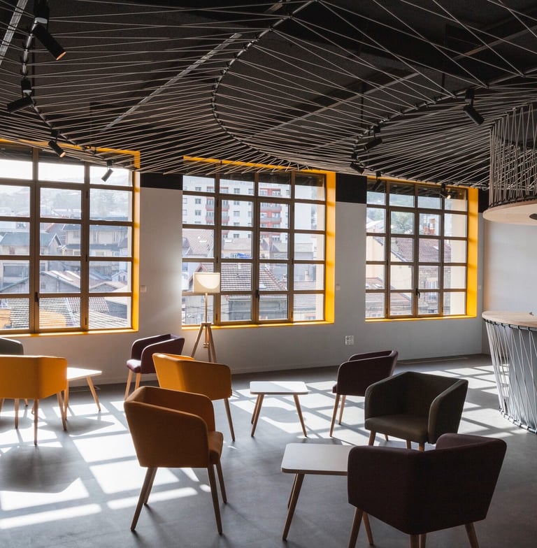 Point de vente, boutiques clé en main, espaces professionnels