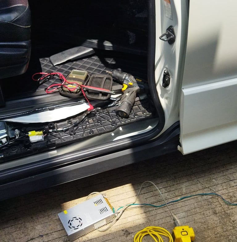 Service sliding door Toyota voxy 