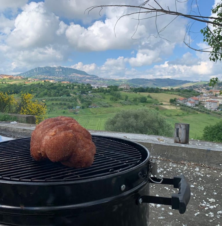 Tacchino caramellato al Jack Daniel's