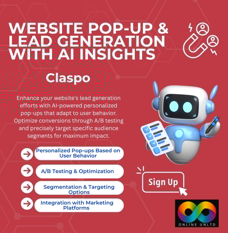 Claspo AI Popup MakerI
