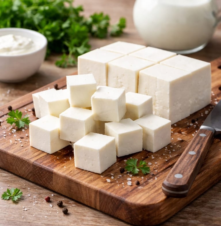 Fresh handmade milk paneer supplied by Creamwave Dairy